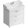 Тумба с раковиной Kerama Marazzi Pompei 80 см PO.N.80.3\WHT глянцевый белый