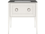 Тумба PLAZA Classic Neo напольная с ящиком 80, белая матовая PL.CN.80.1\WHT.M