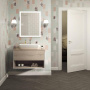 Тумба PLAZA Modern подвесная с ящиком и полкой 80, дуб Орегон PLB.M.80.1\OAK.O