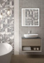 Тумба PLAZA Modern подвесная с ящиком и полкой 80, дуб Орегон PLB.M.80.1\OAK.O
