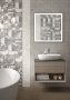 Тумба PLAZA Modern подвесная с ящиком и полкой 80, дуб Орегон PLB.M.80.1\OAK.O