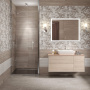 Тумба PLAZA Modern подвесная с ящиками 120, дуб Орегон PLB.M.120.3\OAK.O