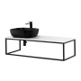 Консоль металлическая под накладные раковины BelBagno EK-120-ST