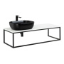 Консоль металлическая под накладные раковины BelBagno EK-120-ST