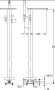 CASCADO-F-VDP-01 Напольный смеситель для ванны с ручным душем