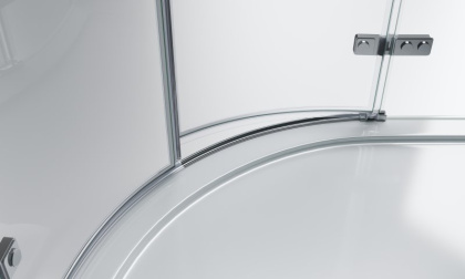 Душевой уголок BelBagno KRAFT-R-2-100-C-Cr