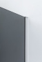 LIBERTA-L-1-25-GR-Cr Душевая перегородка, стекло графит, профиль хром, 246x1950 мм