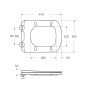Бачок BelBagno PRADO BB10150T