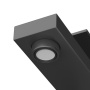 SLIDER-LS-GM Смеситель для раковины однорычажный с донным клапаном, оружейная сталь