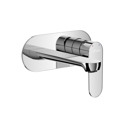 STYLUS-BLI1-NOP-W0 Смеситель для раковины встраиваемый с внутренней частью, без донного клапана, черный матовый