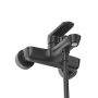 STYLUS-VD-01 Смеситель для ванны и душа однорычажный в комплекте с ручным душем, шлангом и держателем, хром