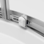 W88E-205-080MT64 X-Joy Twin Slide,  Душевое ограждение c поддоном, 80x80, профиль мат Хром