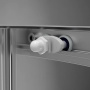W88E-205-080MT64 X-Joy Twin Slide,  Душевое ограждение c поддоном, 80x80, профиль мат Хром