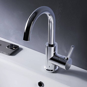 F85B02700  X-Joy S смеситель для раковины с поворотным изливом, хром