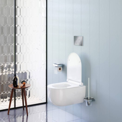 DX36C1701SC Scandinavian Pure Унитаз подвесной без ободка с сиденьем микролифт