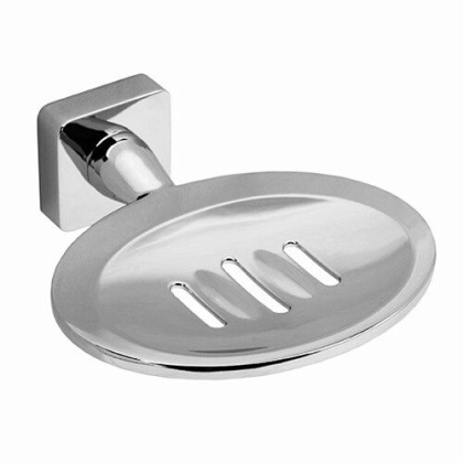 Мыльница решетка Lippe, 12х4,2х12,7 см, хром, K-6569