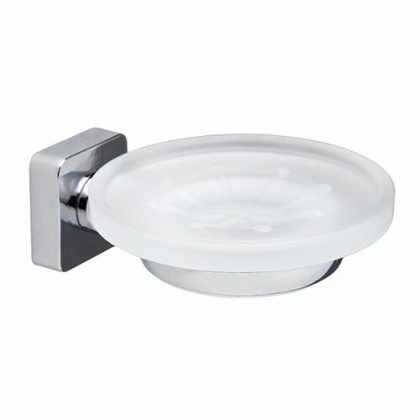 Мыльница Lippe, 10х4,2х12,2 см, хром, K-6529