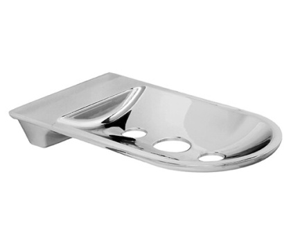 Мыльница решетка Kammel, 8х2,5х14,5 см, хром, K-8369