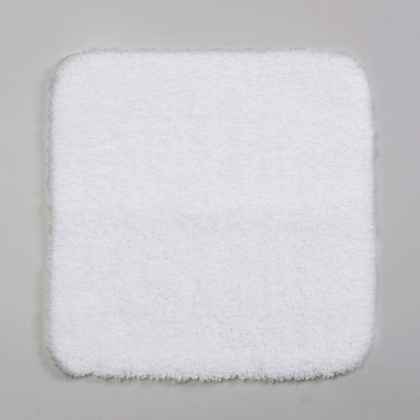 White Коврик для ванной комнаты Kammel, 55х57х3 см, белый, BM-8345