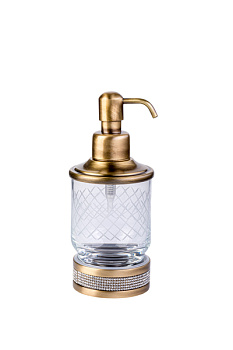 Настольный диспенсер ROYALE CRISTAL BR 10929-BR Boheme