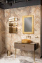 Консоль LUCIDO 80 см Бронзированный коричневый 304005 770-080-BB Boheme