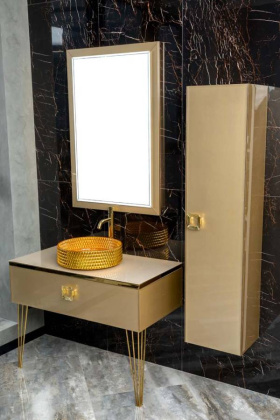 Консоль LUCIDO 100 см Светлое золото 304801 770-100-Light Gold Boheme