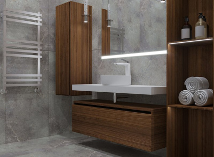 Ящик под столешницу 100см DARK OAK VALLESSI UNO-S 897-100-D Boheme