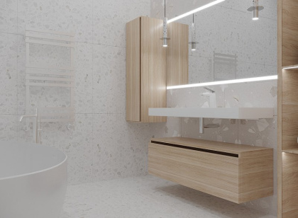 Ящик под столешницу 120см LIGHT OAK VALLESSI UNO-S 897-120-L Boheme