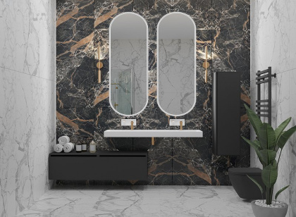 Ящик под столешницу 140см АНТРАЦИТ глянец VALLESSI UNO-S 897-140-A glossy Boheme