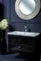 Тумба 100см*43,5 BLACK WOOD (керам.моноблок) 830-100-BW Boheme