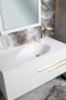 Тумба 110см*48 (52) WHITE 831-110-WH Boheme
