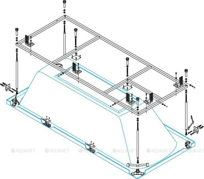Металлический каркас METAURO-Central-MF