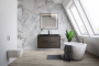 Тумба с раковиной подвесная  BelBagno ACQUA 80 Rovere Rustico, раковина белая