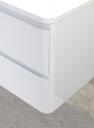 Тумба с раковиной подвесная BelBagno ALBANO 90 Rovere Rustico, раковина белая