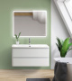 Тумба с раковиной подвесная BelBagno ALBANO 90 Rovere Rustico, раковина белая