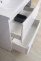Тумба с раковиной напольная BelBagno MARINO 100 Bianco Lucido