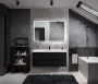 Тумба с раковиной подвесная BelBagno MARINO 120 Rovere Bianco, раковина белая