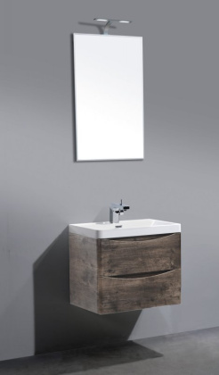 Тумба с раковиной подвесная  BelBagno ANCONA-N 60 Bianco Lucido, раковина белая