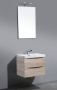 Тумба с раковиной подвесная  BelBagno ANCONA-N 60 Bianco Lucido, раковина белая
