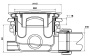 Сифон для душевого поддона RGW Velplex QYD-01 18241101-06 Золото