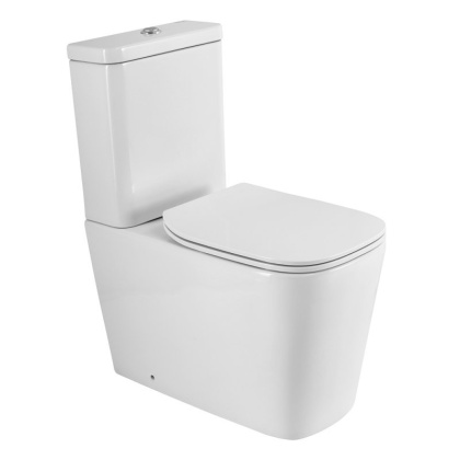 ALBANO Сиденье дюропласт, soft close, металлическое крепление BB120SC