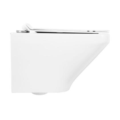 SELA Сиденье дюропласт, soft close, металлическое крепление, BB3201SC