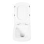 SELA Сиденье дюропласт, soft close, металлическое крепление, BB3201SC