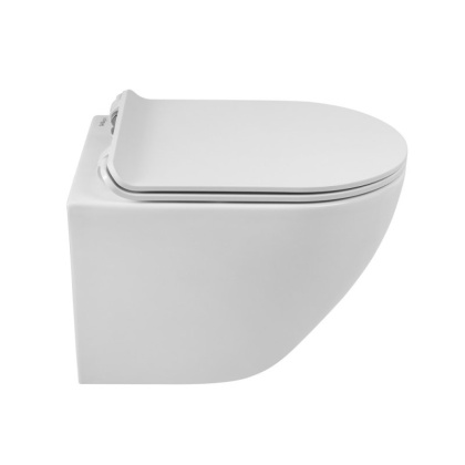Сиденье дюропласт, soft close, металлическое крепление BB2111SC