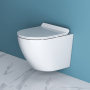 Сиденье с металлическими креплениями, системой Soft close BB902SC