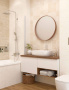 Плитка Eva cremo бежевый 25х40