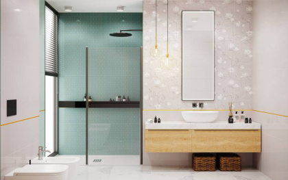 Керамическая плитка Creto Mono rose 30х60