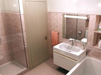 Плитка настенная 6329 Фоскари розовый 25*40*8 (11шт/1,1м2), м2
