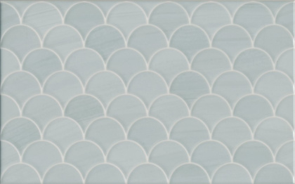 Плитка настенная 6376 Сияние голубой структура 25x40x8 (11шт/1,1м2), м2