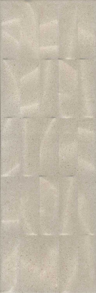 Плитка настенная 12153R Безана бежевый структура обрезной 25*75*11 (5шт\0.938м2), м2
